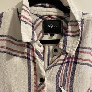 Rails long sleeve white shirt..